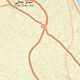 Sidi Bou Ali Street Map