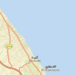Port el Kantaoui Street Map