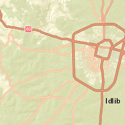Idlib Street Map