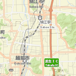 Echizen-shi Street Map