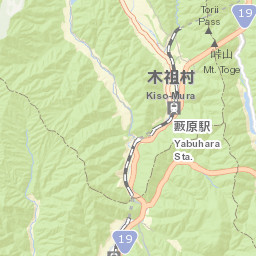 Kiso Street Map