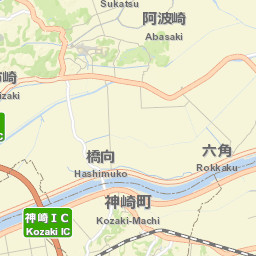 Inashiki-shi Street Map