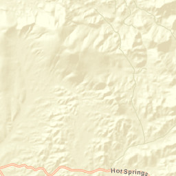 Fountain Springs California Street Map