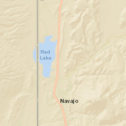 Navajo Street Map