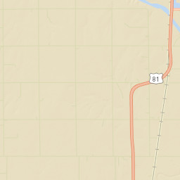 Kingfisher County Street Map