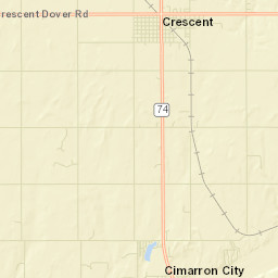 300-398 N Broadway Ave Crescent Street Map