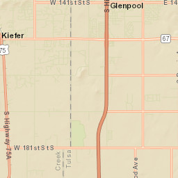 139 Dp Newman Circle, Kiefer, OK Street Map