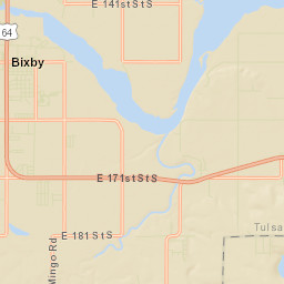 Bixby Street Map
