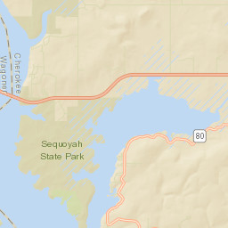 2414-2498 OK-51 Hulbert OK 74441 Street Map