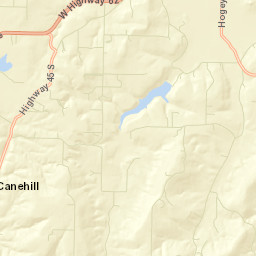 Hubbard Arkansas Street Map