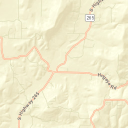 Hogeye Arkansas Street Map