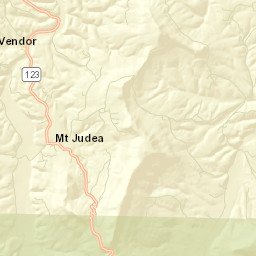Mount Judea Arkansas Street Map