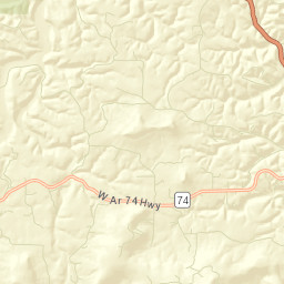 State Highway 74, Marshall, AR 72650, USA Street Map