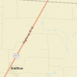 Swifton Arkansas Street Map