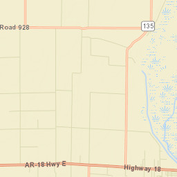 Southland Arkansas Street Map