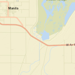 Pettyville Arkansas Street Map
