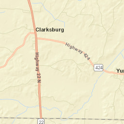 Yuma Tennessee Street Map