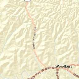 143-199 Tennessee 1 Woodbury TN Street Map