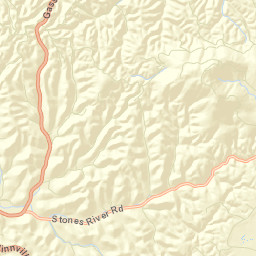 Sugar Tree Knob Tennessee Street Map