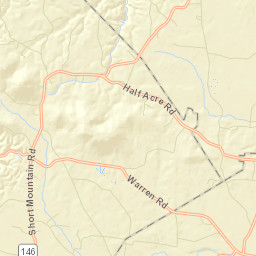 Woods Tennessee Street Map