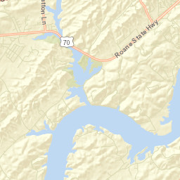 Westshore Estates Tennessee Street Map