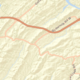 Riverbend Estates Tennessee Street Map