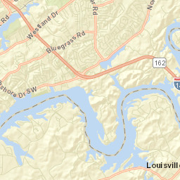 West Emory Tennessee Street Map