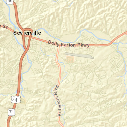 Yettland Park Tennessee Street Map