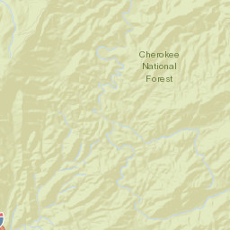 Raven Branch Tennessee Street Map