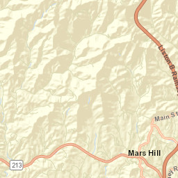 Mars Hill Street Map