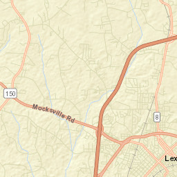Lexington Street Map