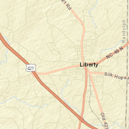 Liberty Street Map