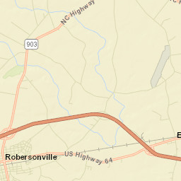 Robersonville Street Map