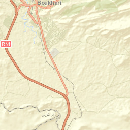 Ksar el Boukhari Street Map