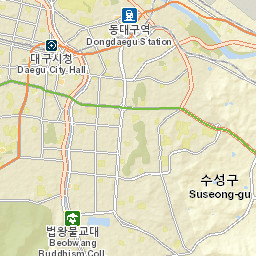 Dong-gu Street Map