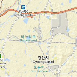 Gyeongsan-si Street Map