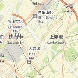 Sayama Street Map