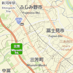 Ōi Street Map