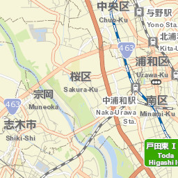 Shiki Shi Street Map