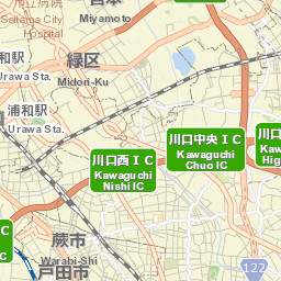 Hatogaya-honchō Street Map