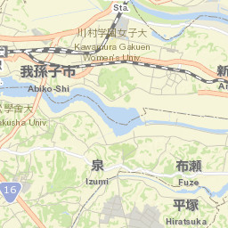 Abiko Street Map