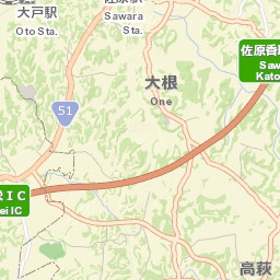Katori-shi Street Map