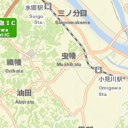 Omigawa Street Map