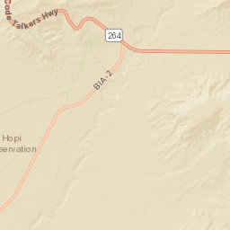 Kykotsmovi Arizona Street Map