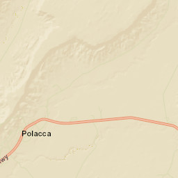 Polacca Arizona Street Map
