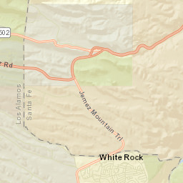 White Rock Street Map