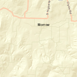 Morrow Arkansas Street Map