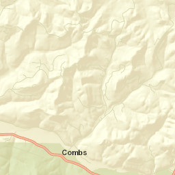 Combs Arkansas Street Map