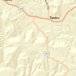 Timbo Arkansas Street Map