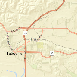 3431-3503 U.S. 167 Batesville AR Street Map